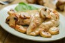 Φιλετάκια Κοτόπουλο a la creme
